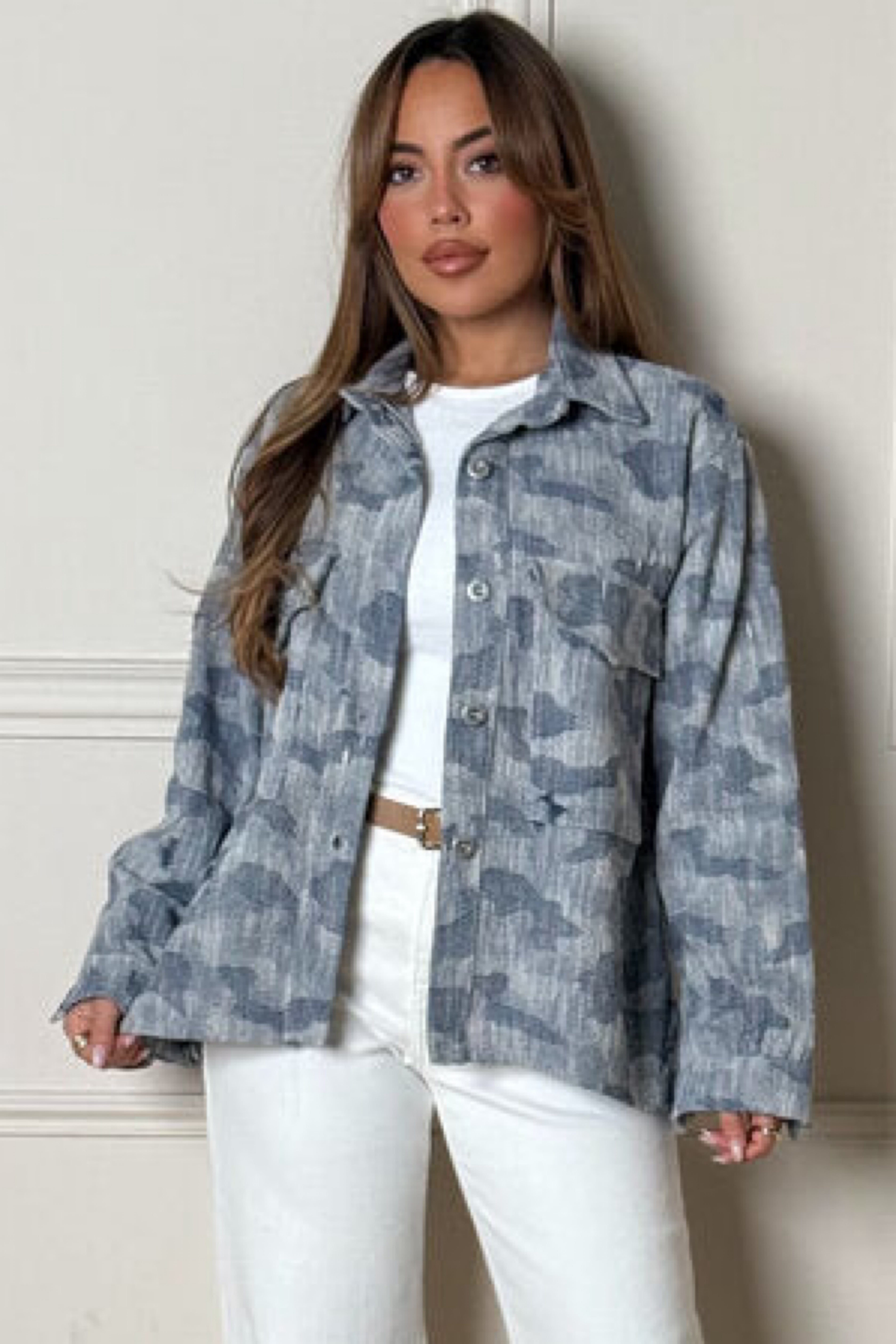 Veste Chiné + Poches