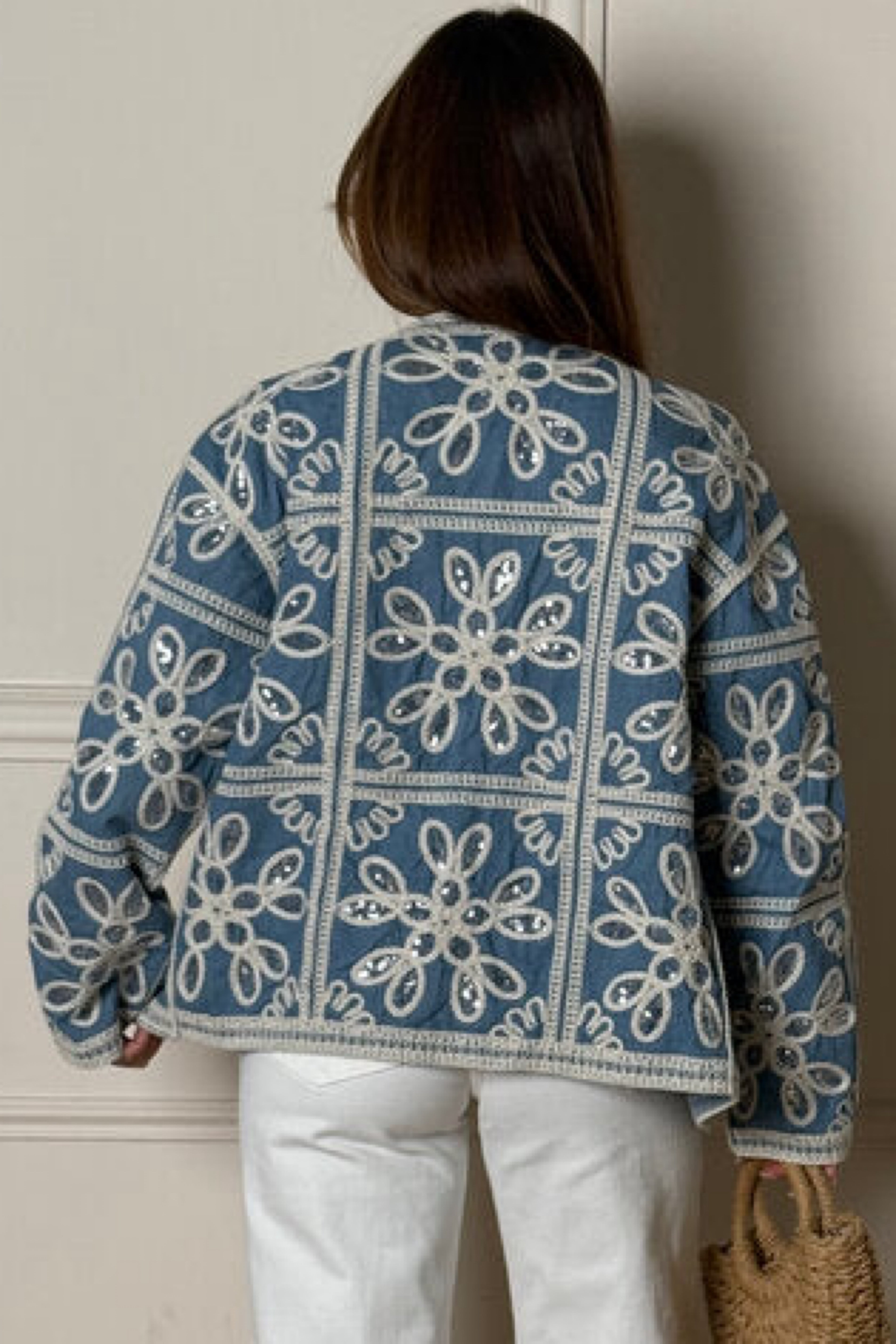 Veste Denim + Crochets