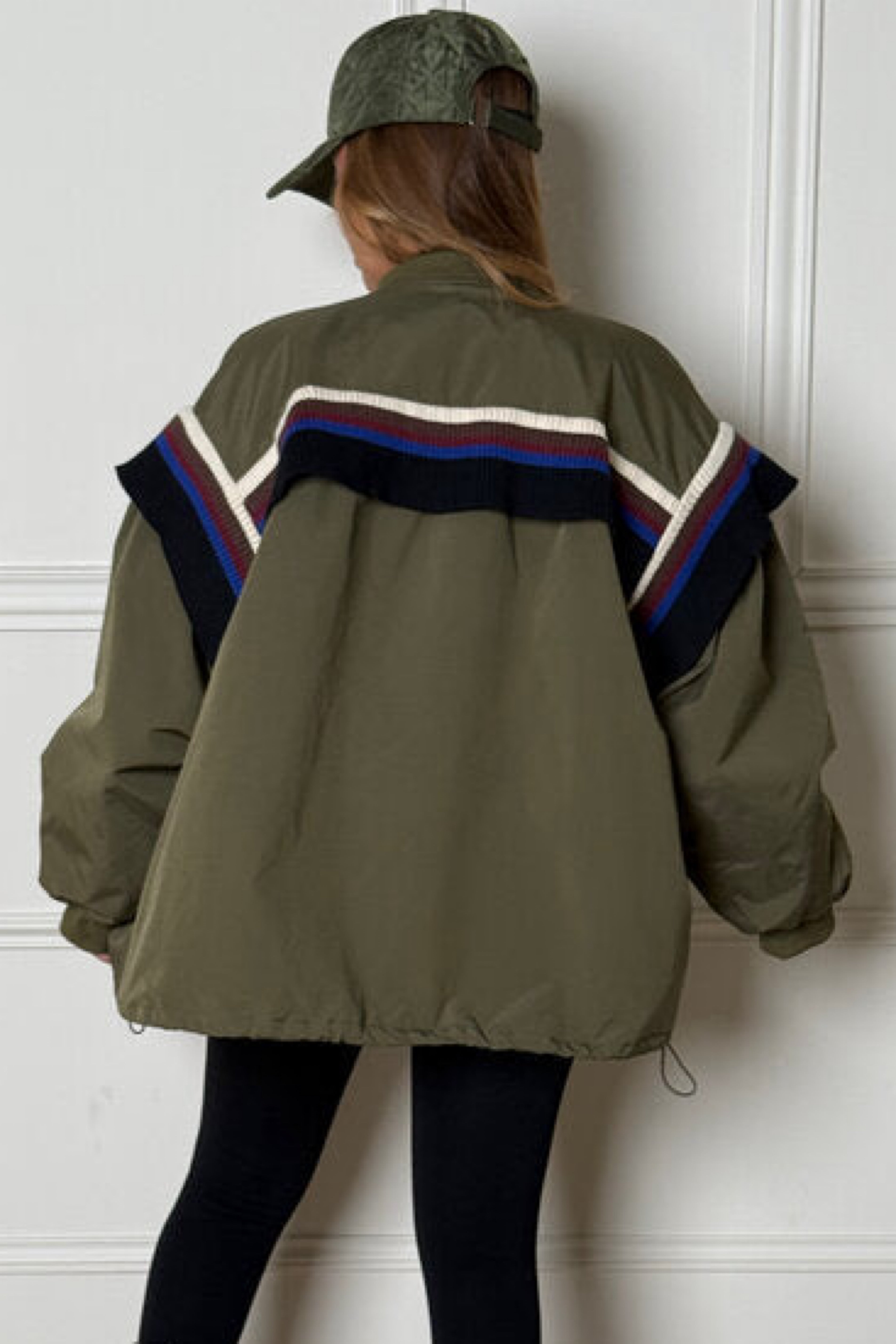 Bombers Coupe Droite + Bandes Rayés