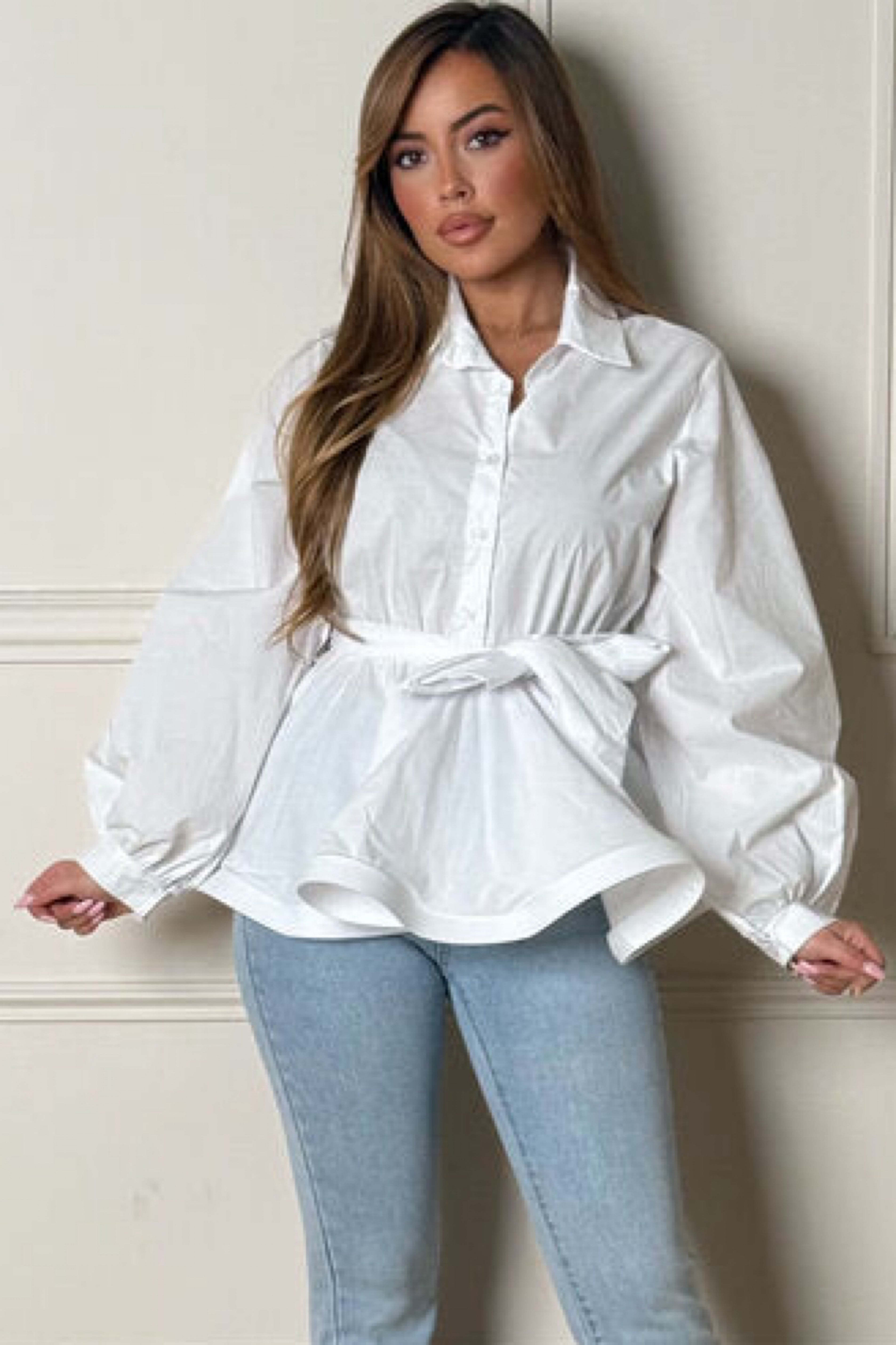 Chemise Froufrou + Ceinture