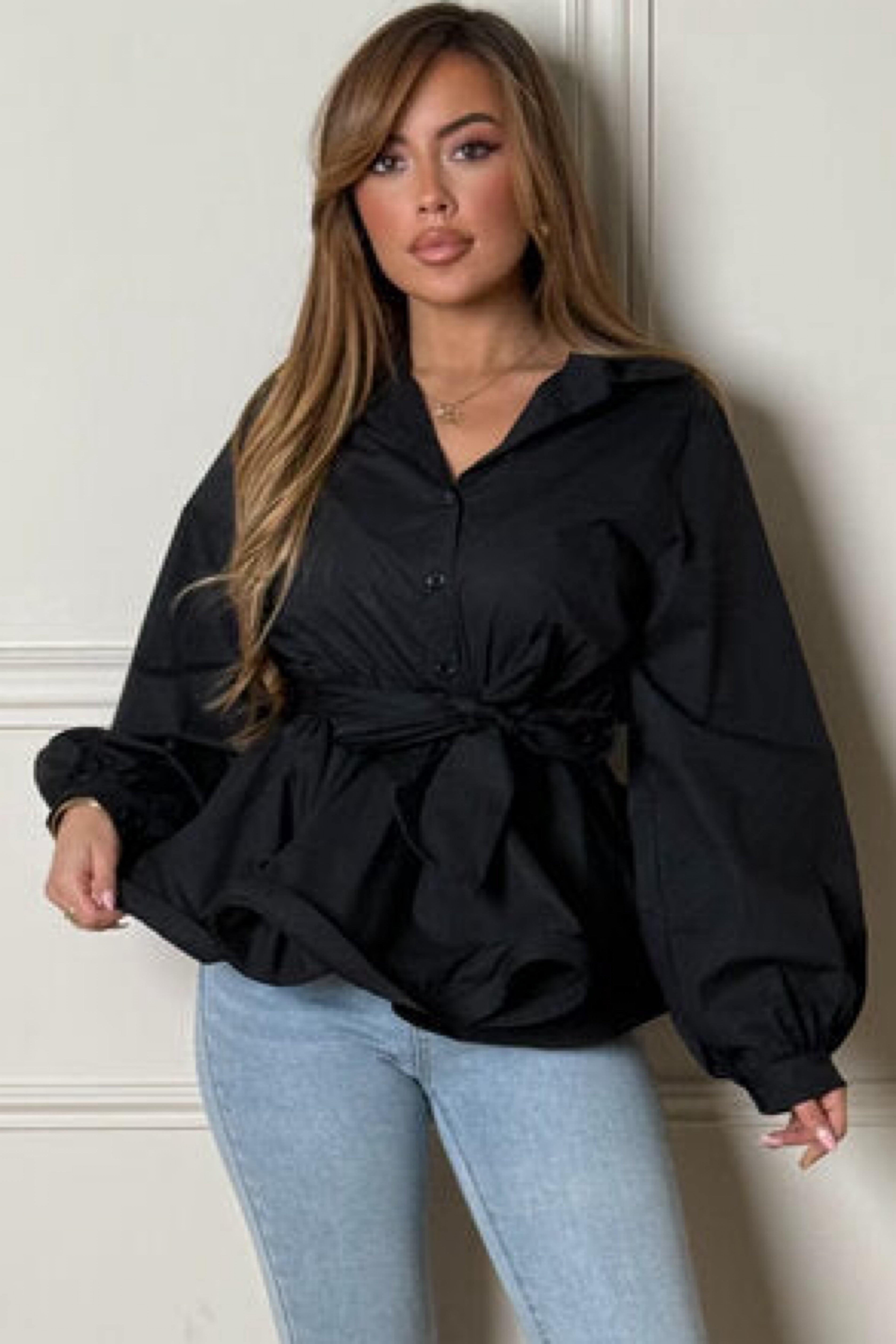 Chemise Froufrou + Ceinture
