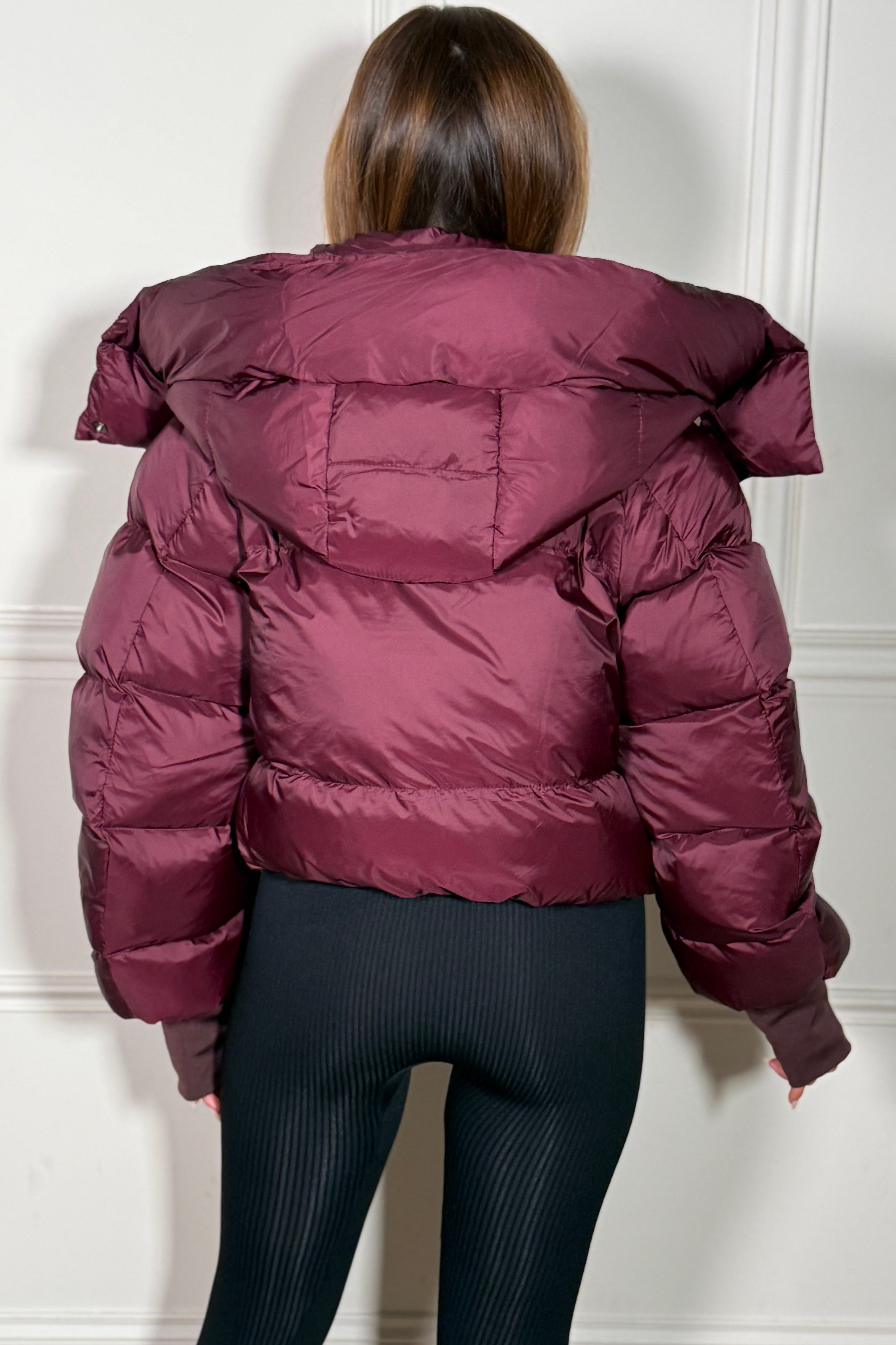 Doudoune Courte Coupe Ballon Femme - Style Urbain et Confort