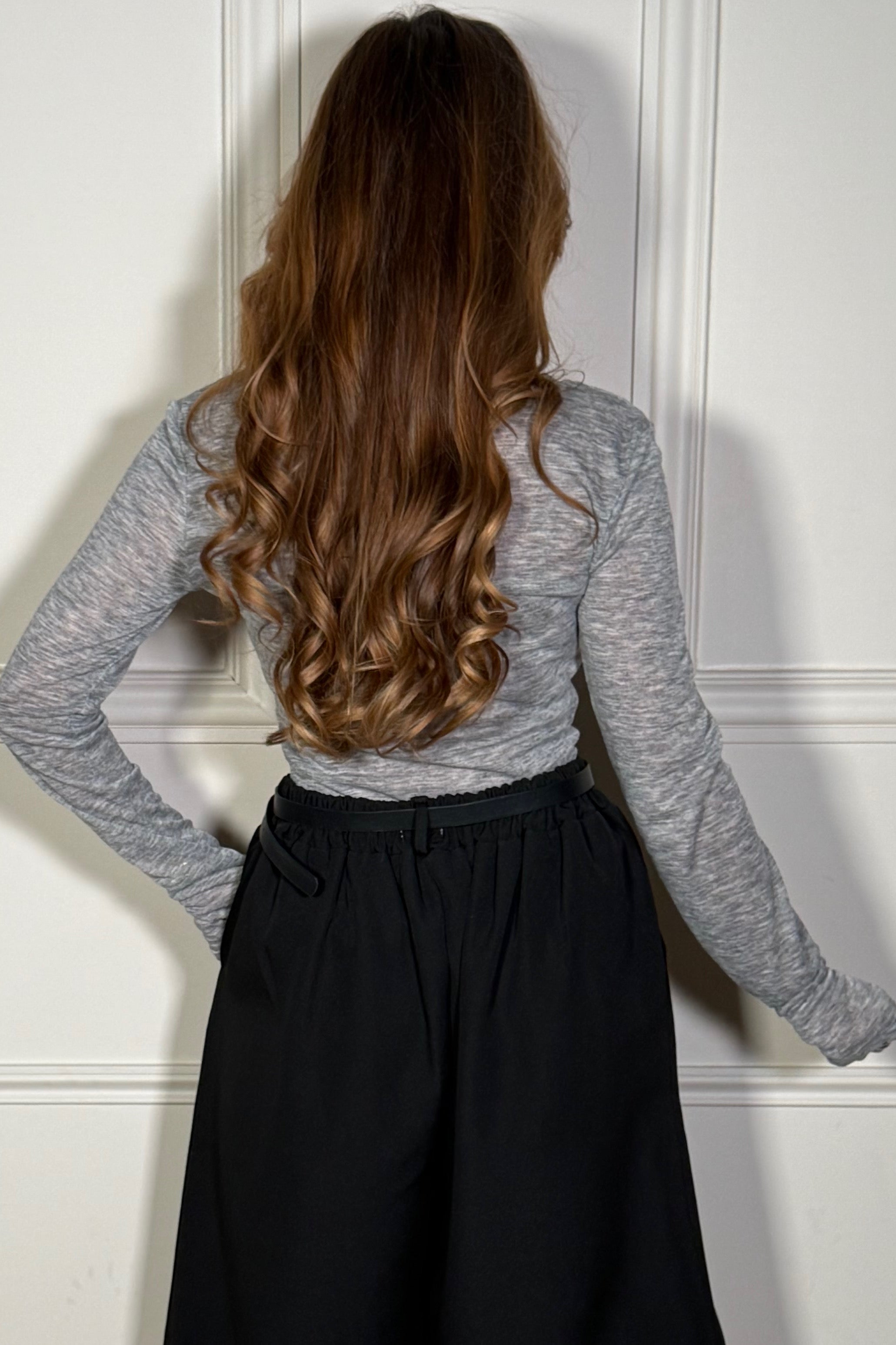 Top chiné élégant - Vue de dos
