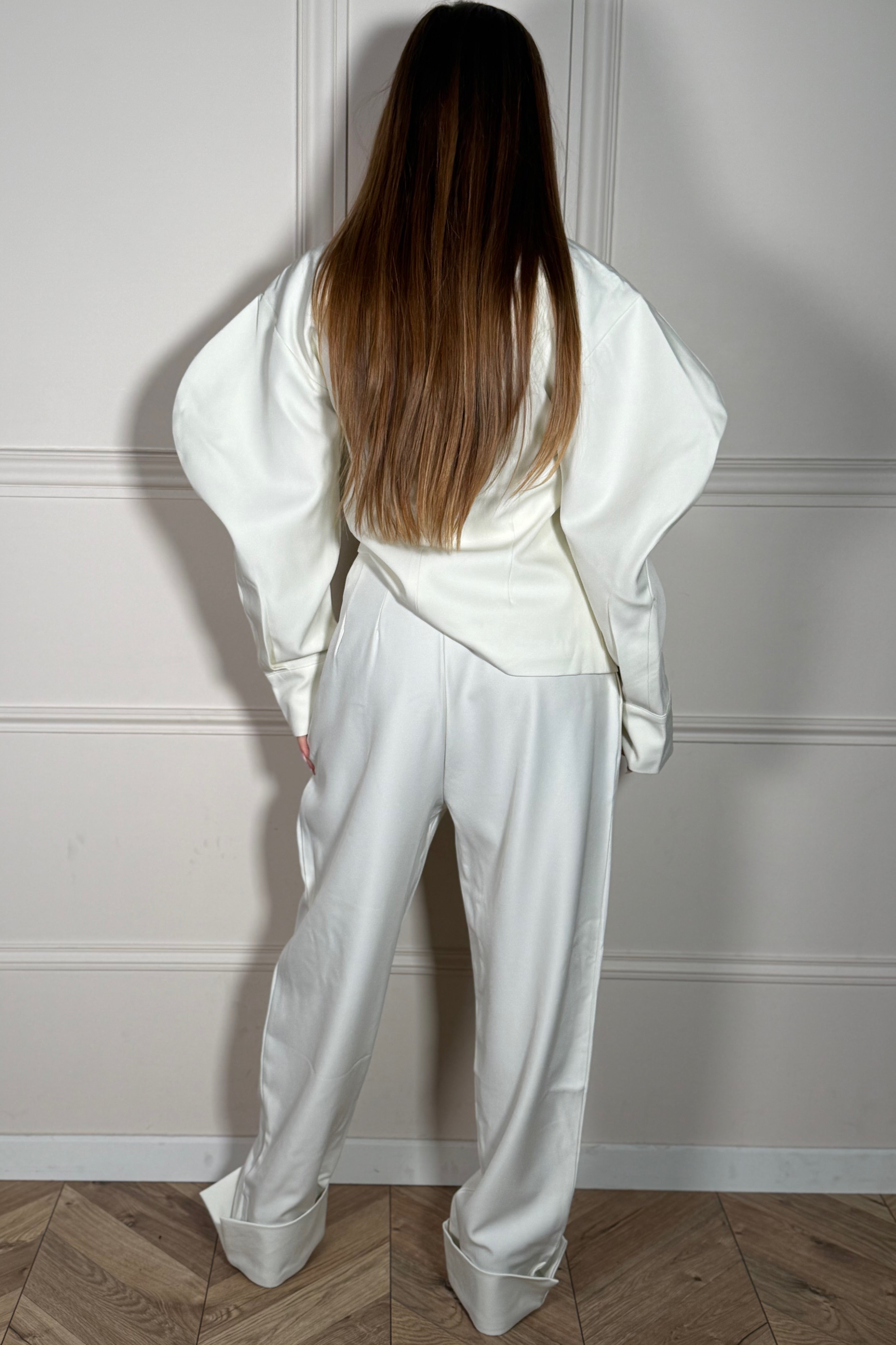 Ensemble Pantalon Large et Chemise - Élégance Coordonnée