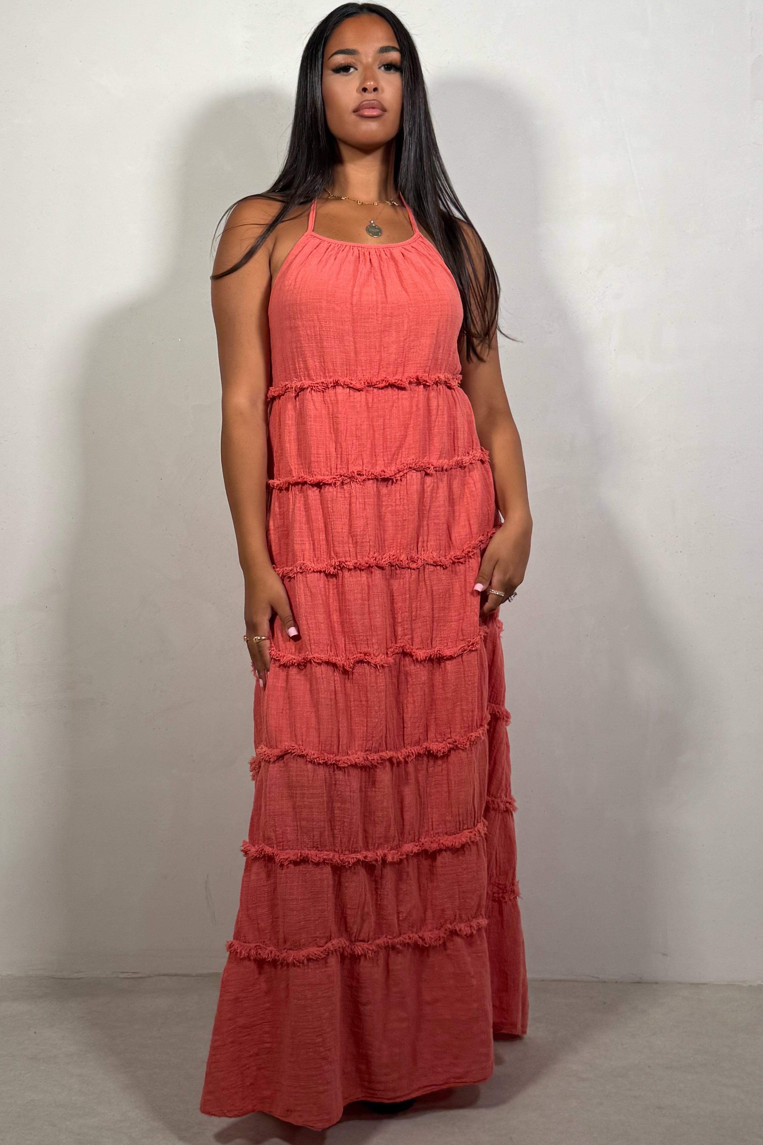 Robe Fluide Femme en Coton — Légère & Élégante