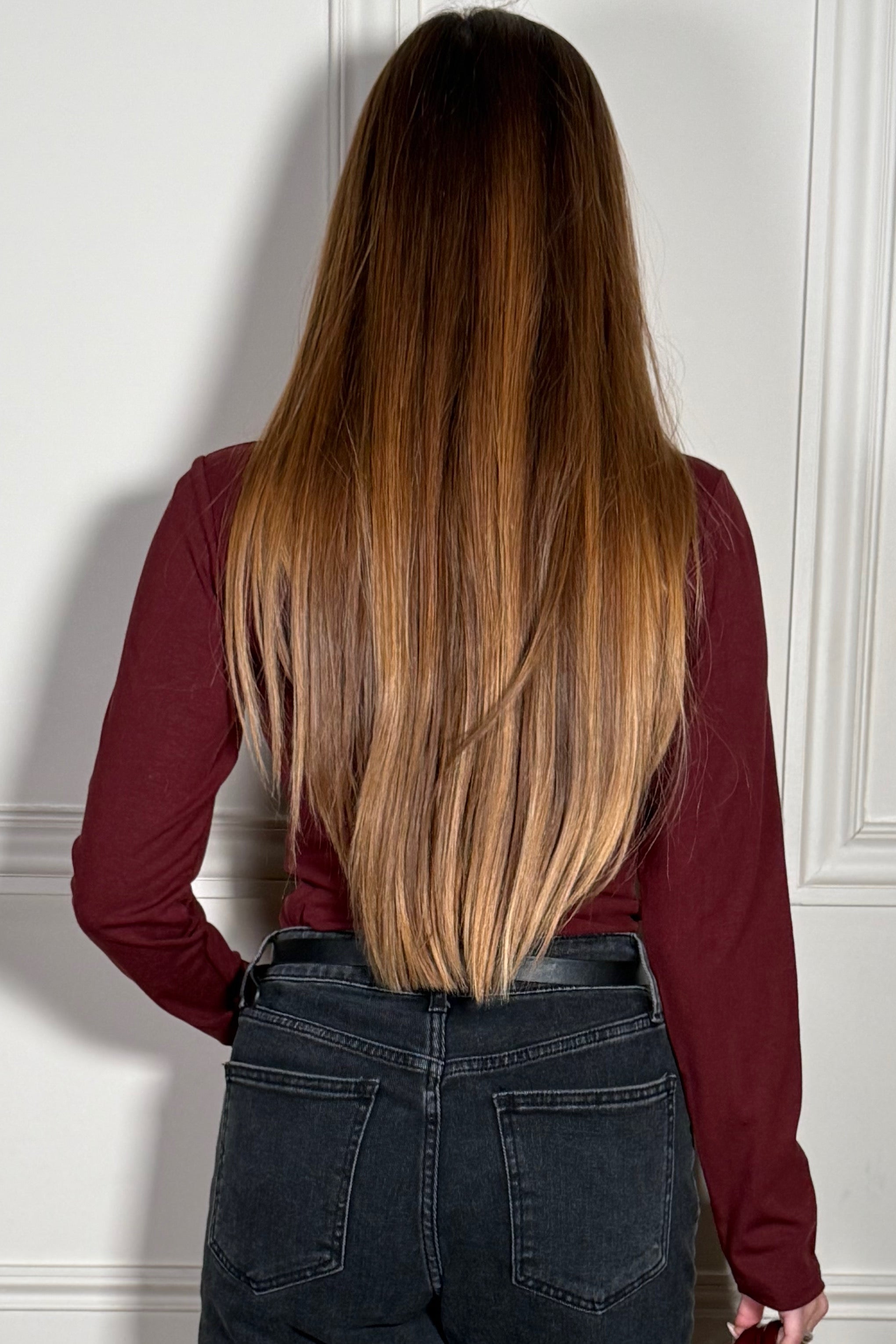 Top Col Montant Manches Longues - Basique Chic et Polyvalent