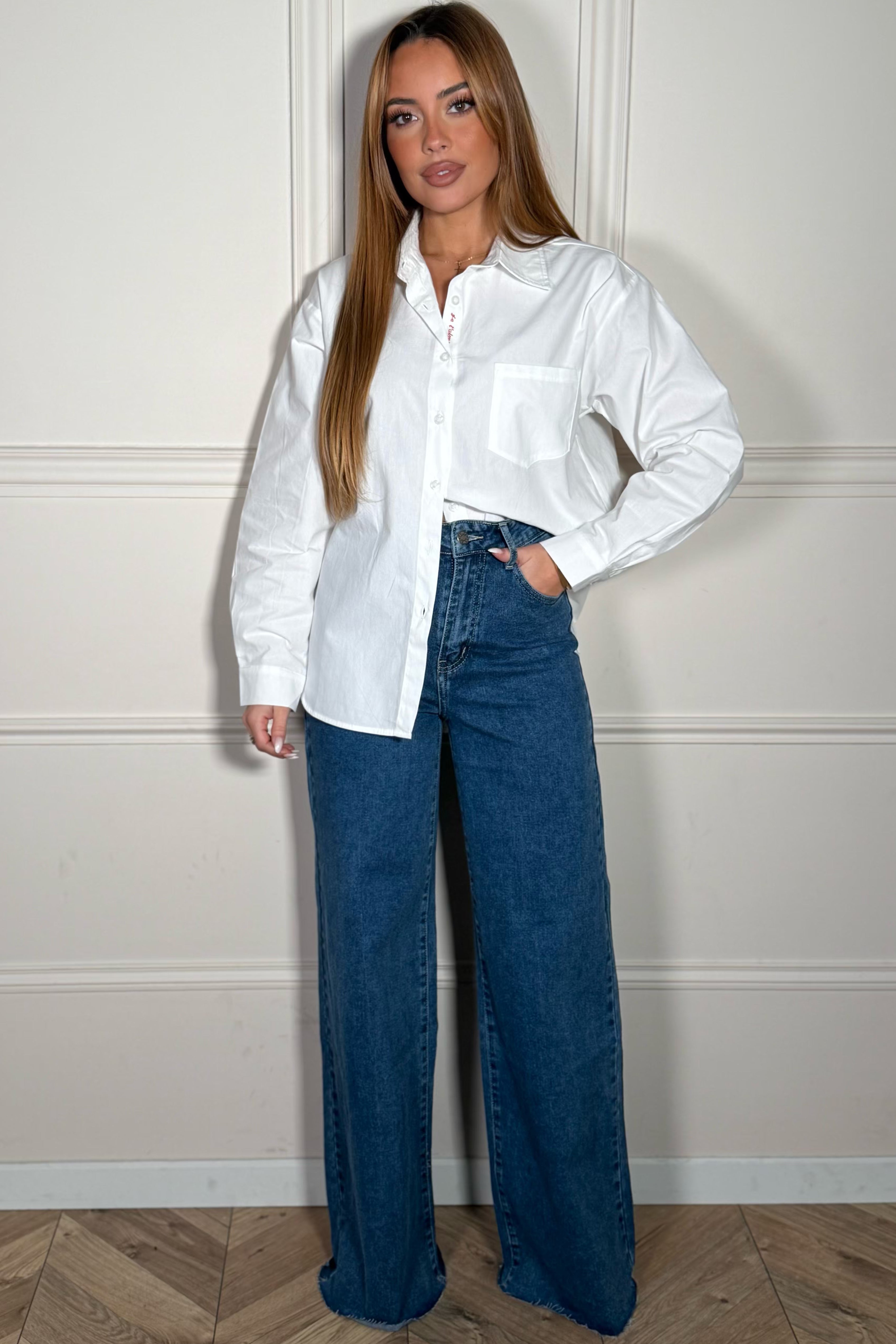 Chemise Message 'Je t'aime' - Romance et Style Affirmé