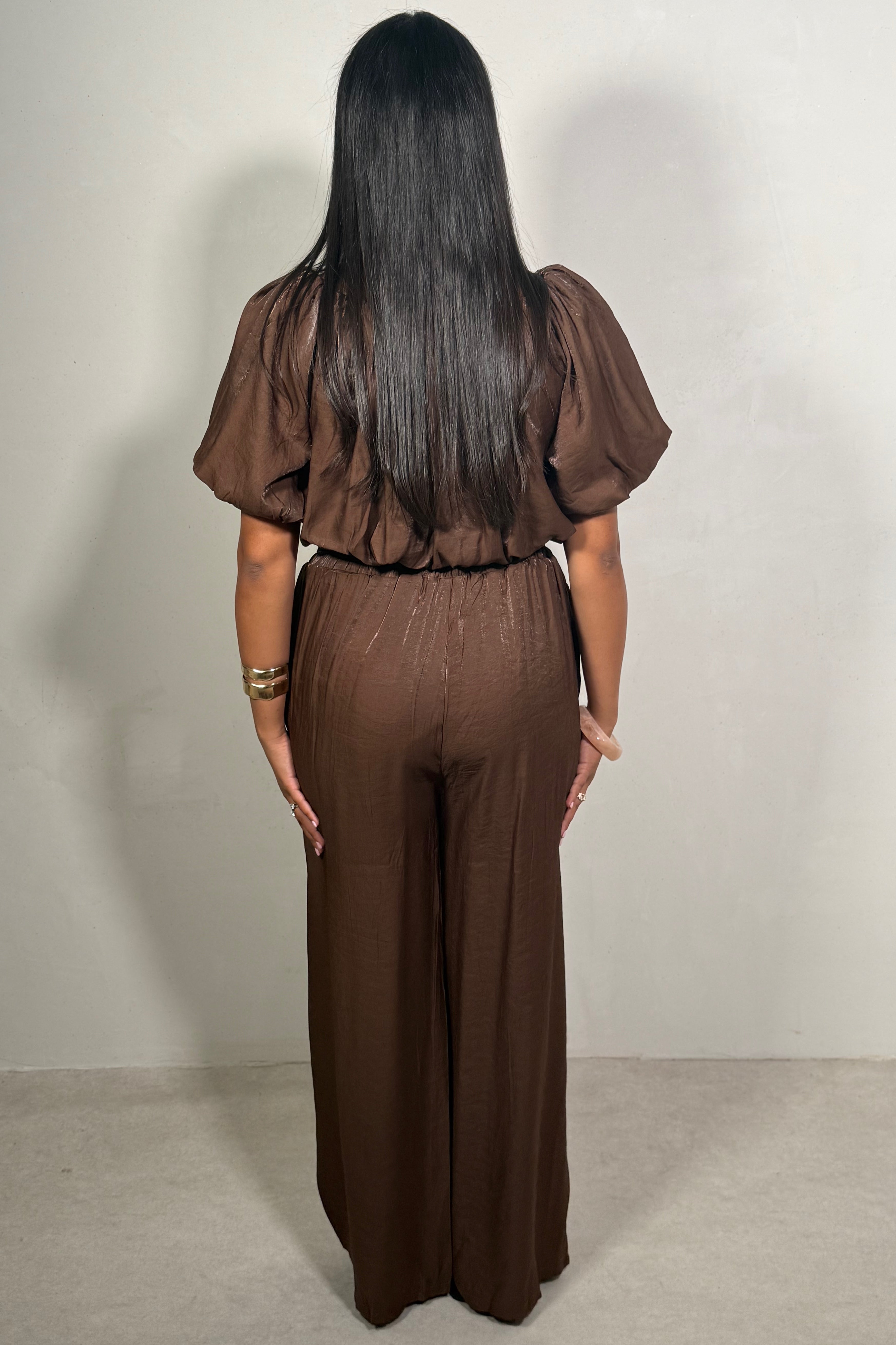 Ensemble Femme Top & Pantalon Élégant — Viscose Douce