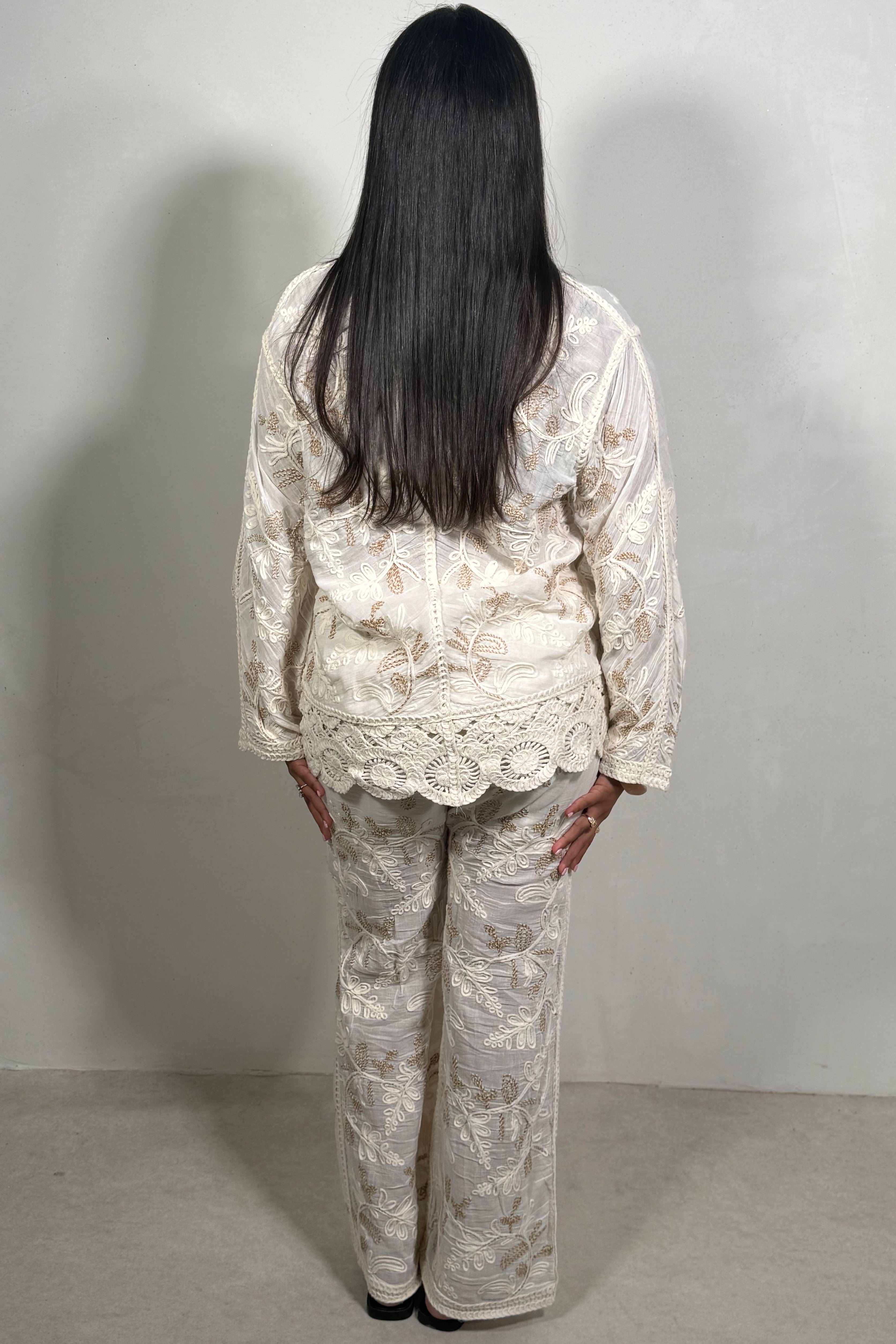 Ensemble Femme Brodé Fluide
