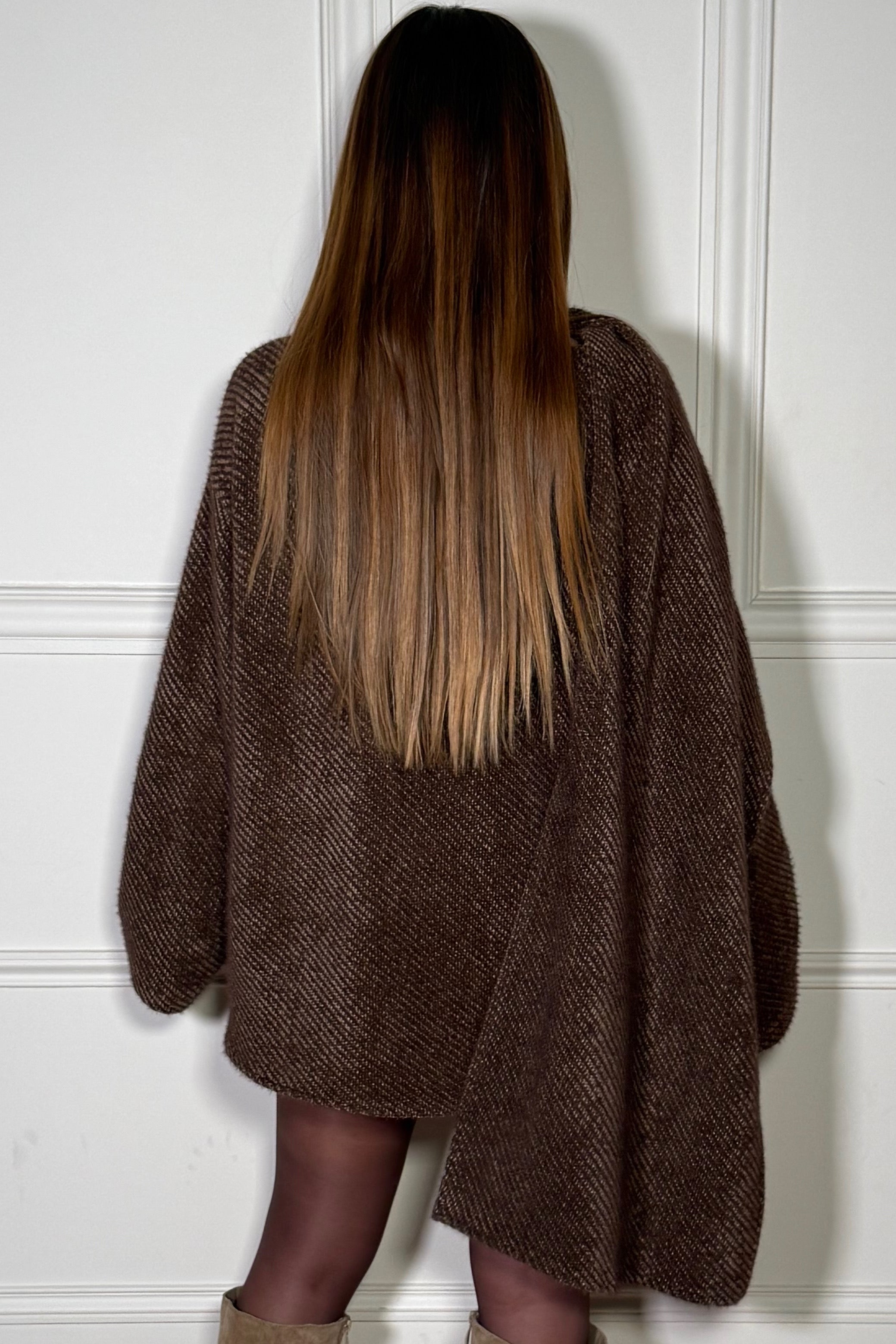 Pull Pilou Doux avec Écharpe Intégrée Femme - Cocooning Ultime