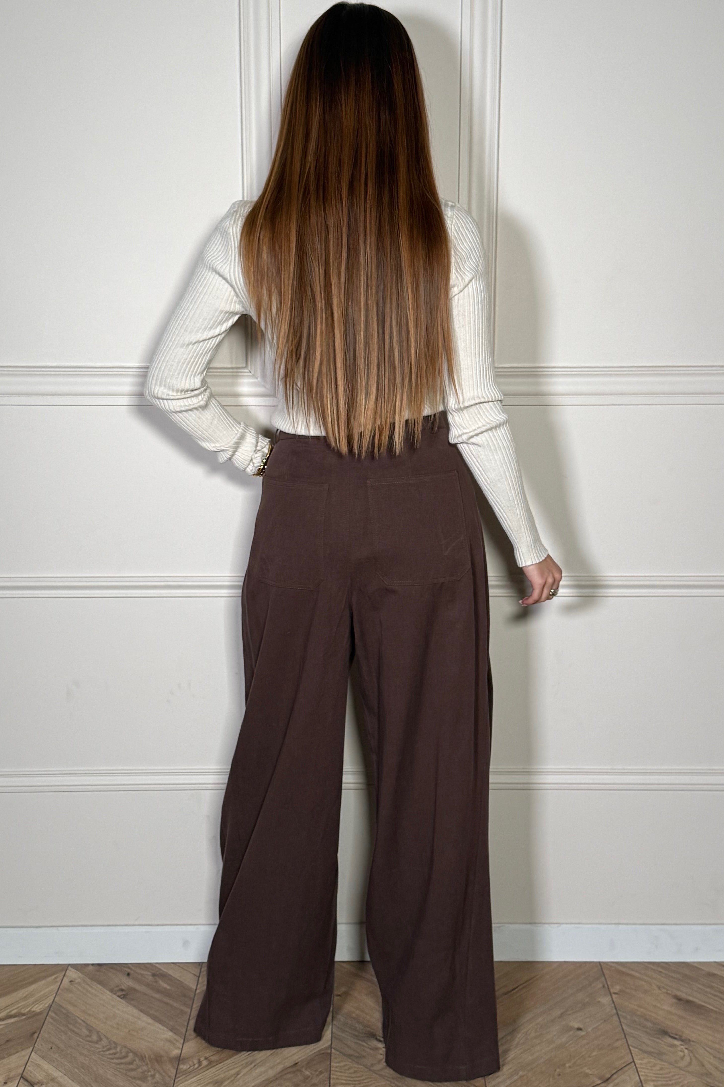 Pantalon Palazzo Fluide Femme - Élégance Aérienne