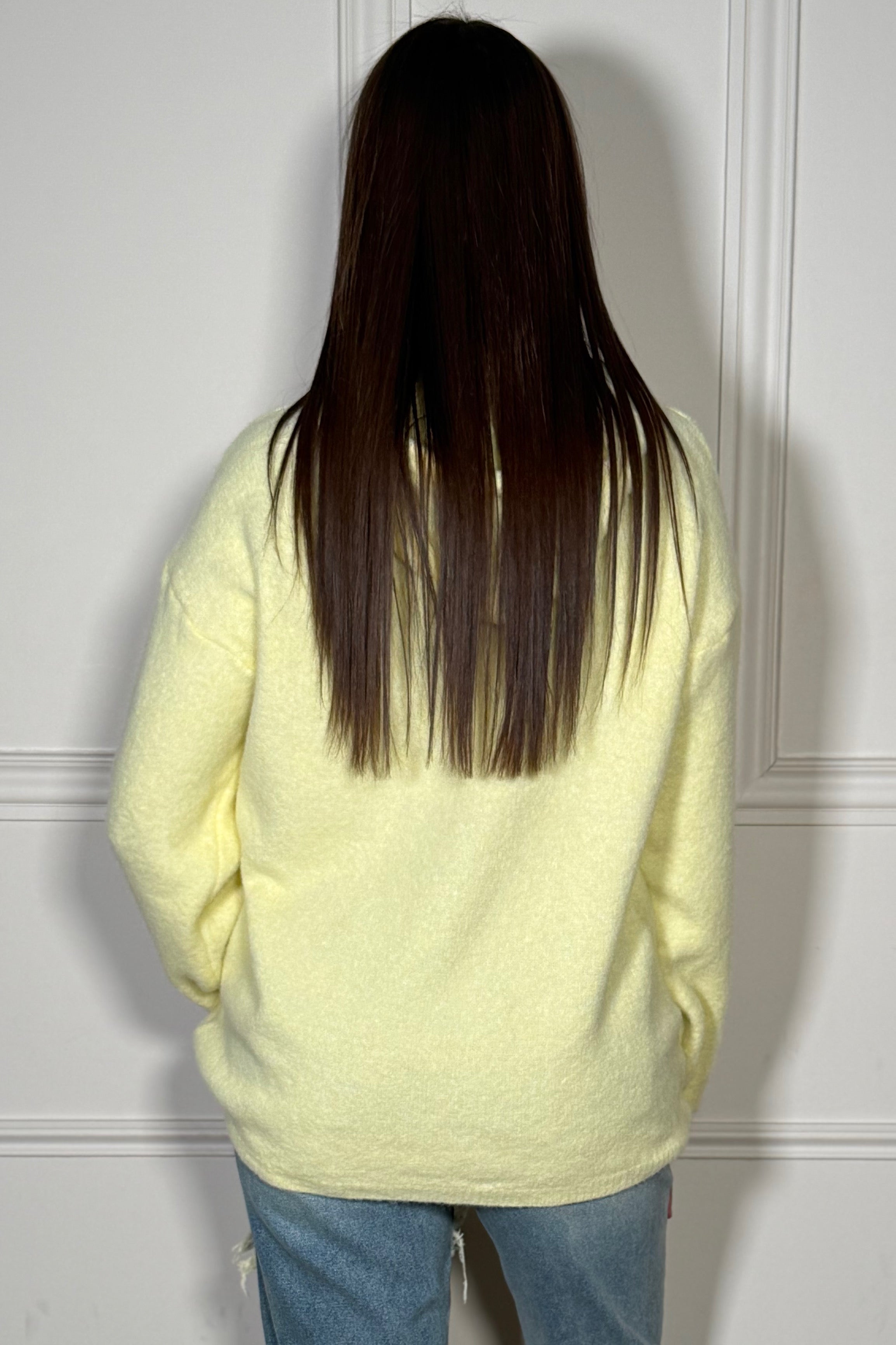 Pull Maille à Capuche Oversize - Confort Femme