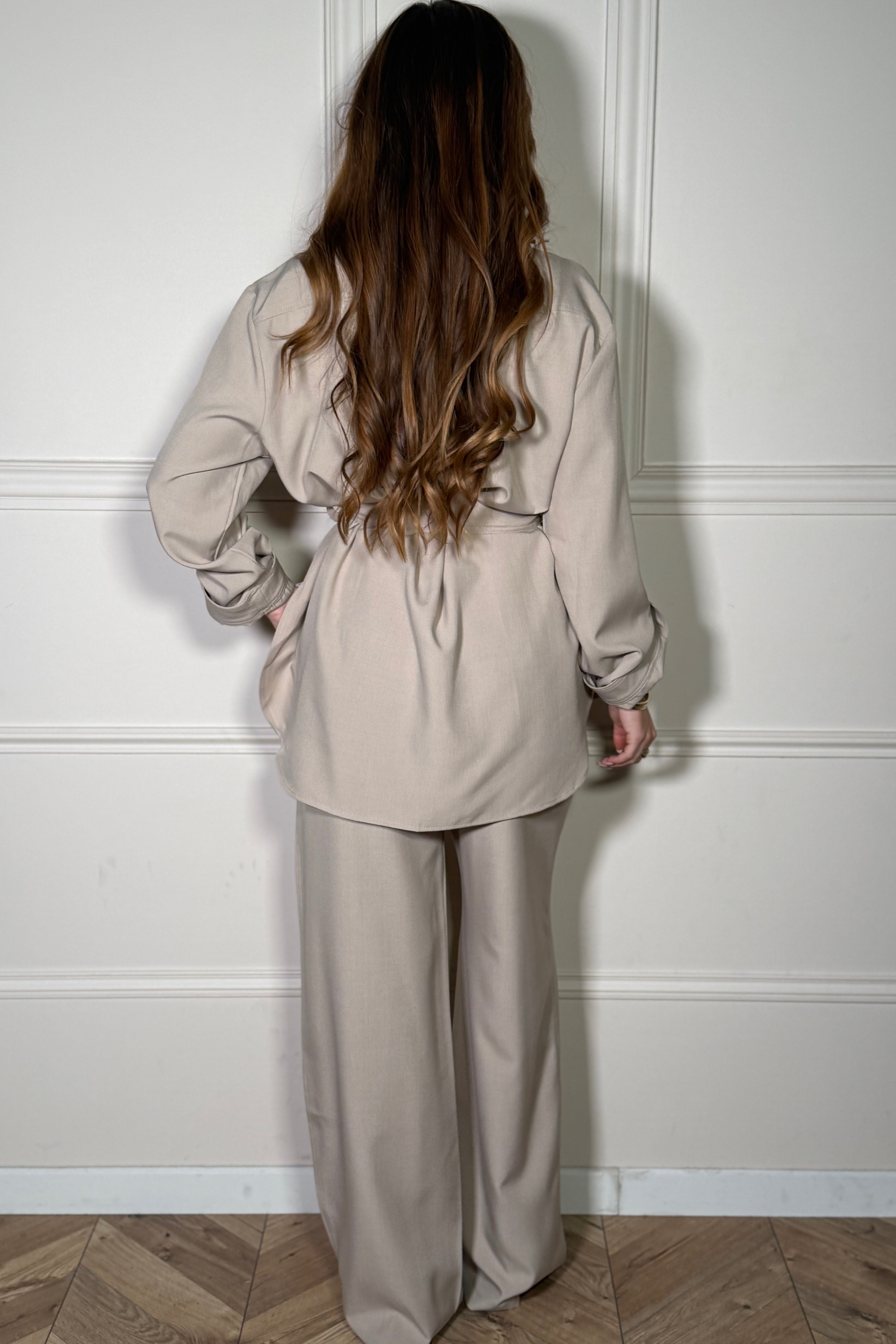 Ensemble Cargo Veste et Pantalon - Tenue Complète Femme Utilitaire