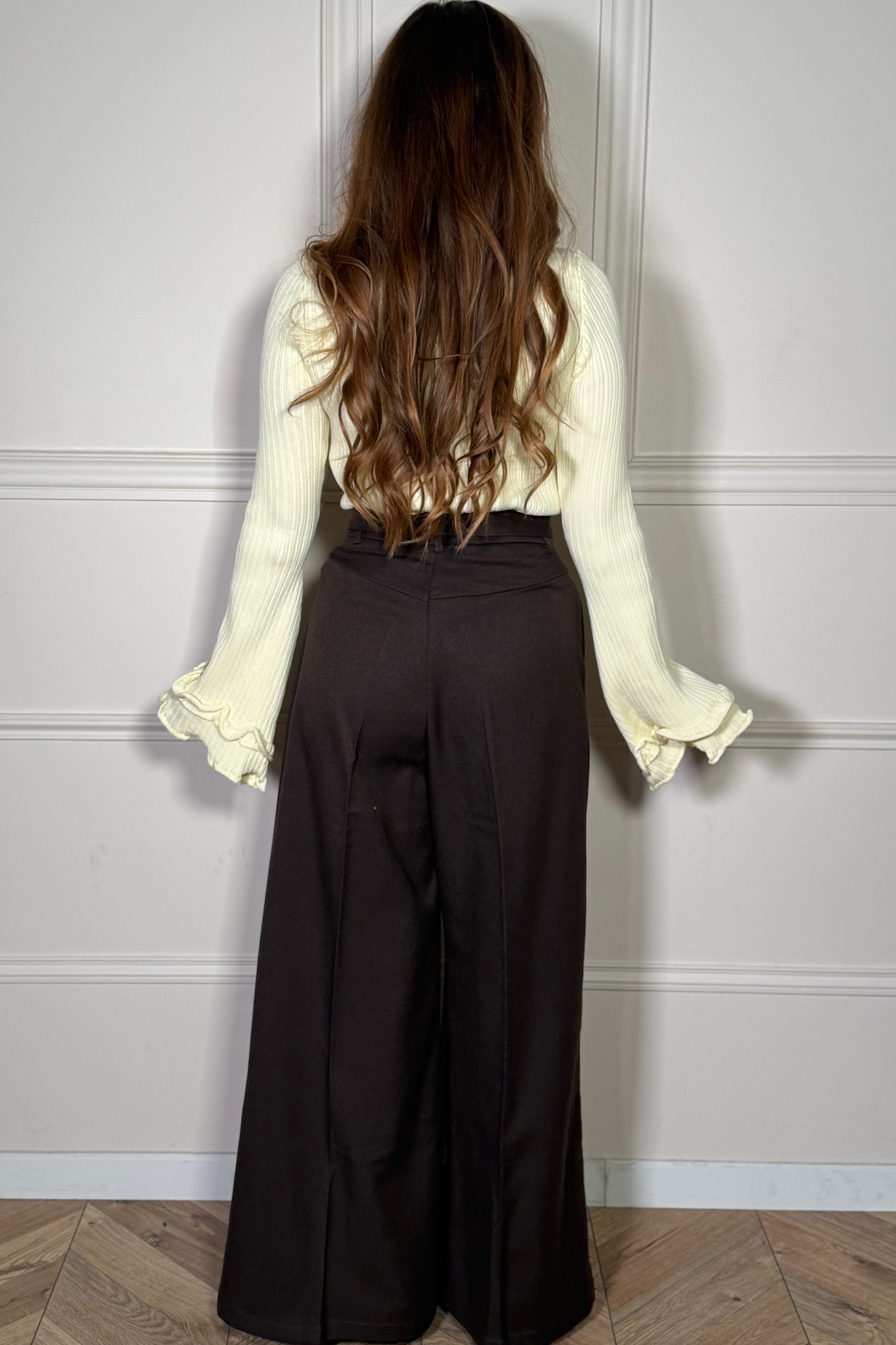 Pantalon Palazzo + Ceinture Femme