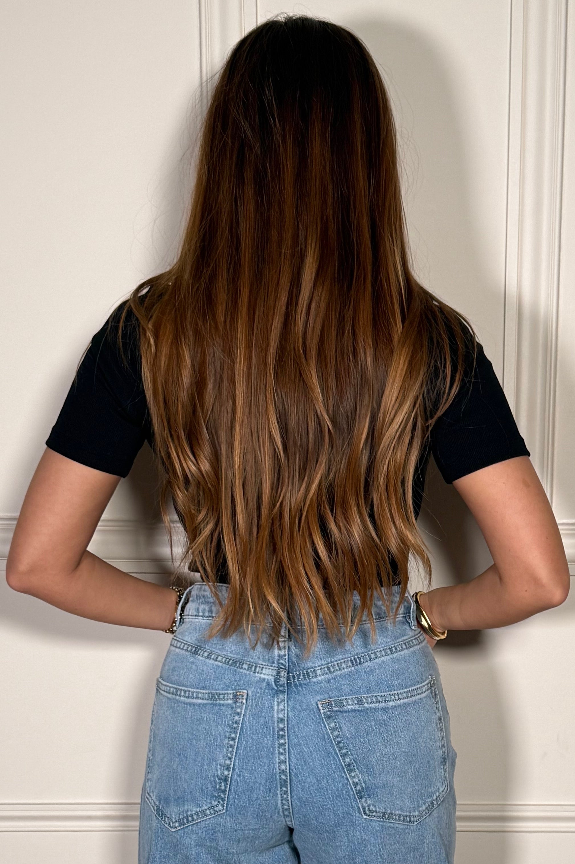 T-Shirt Femme Col Carré Boutonné - Basique Chic et Polyvalent