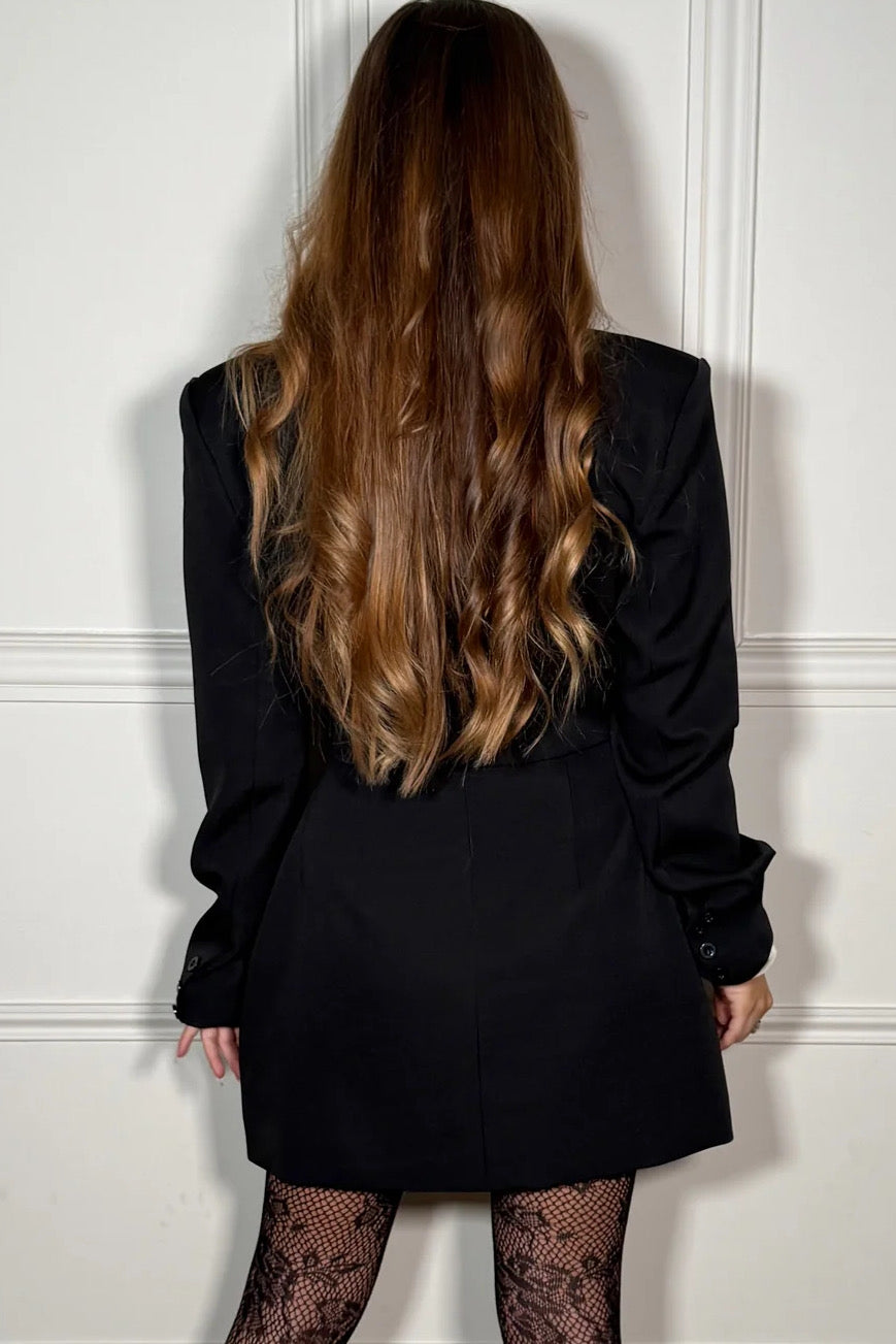 Robe Blazer Corset Femme - Puissance et Féminité Structurée