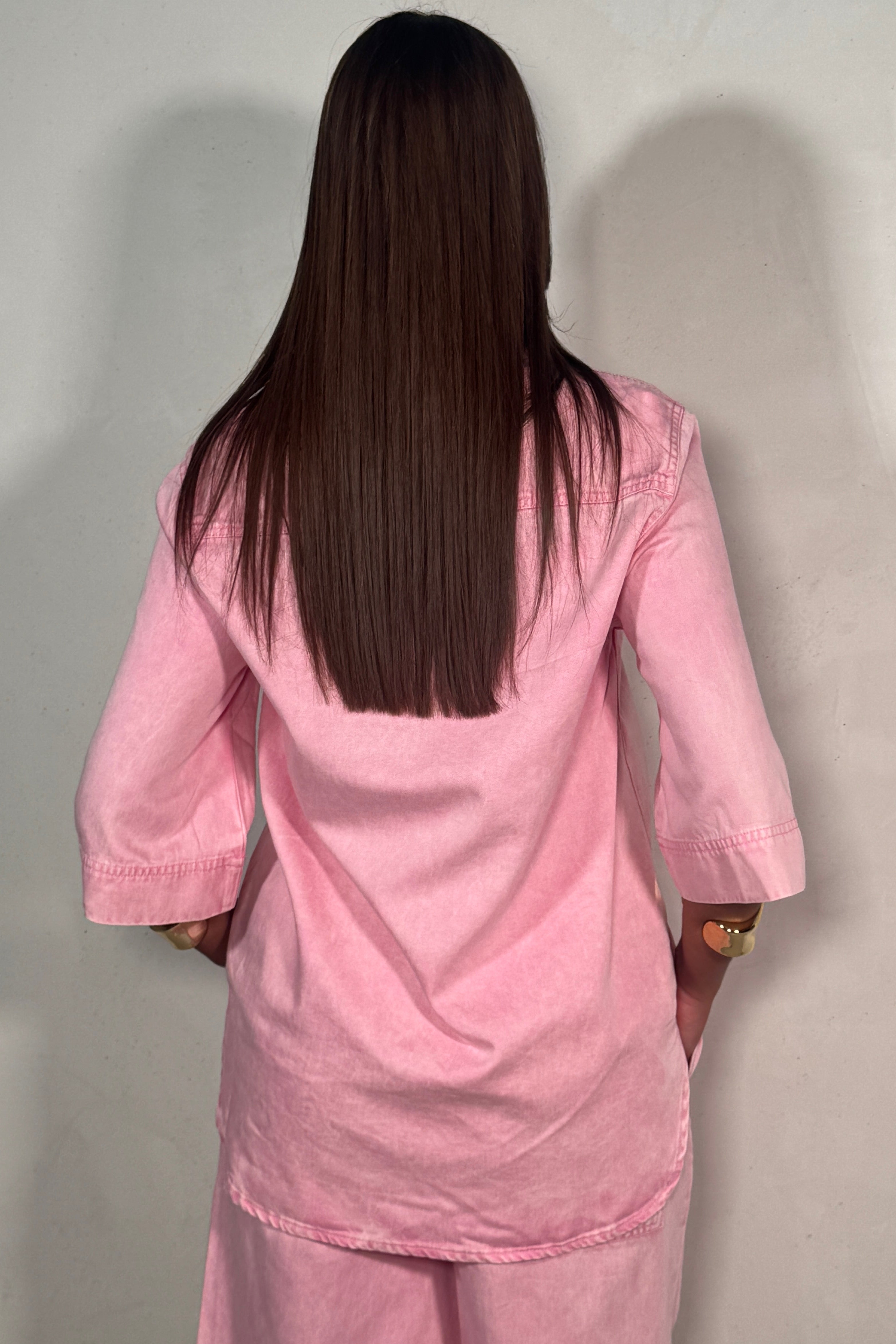 Chemise Fluide Manches Courtes Femme – Légère & Élégante