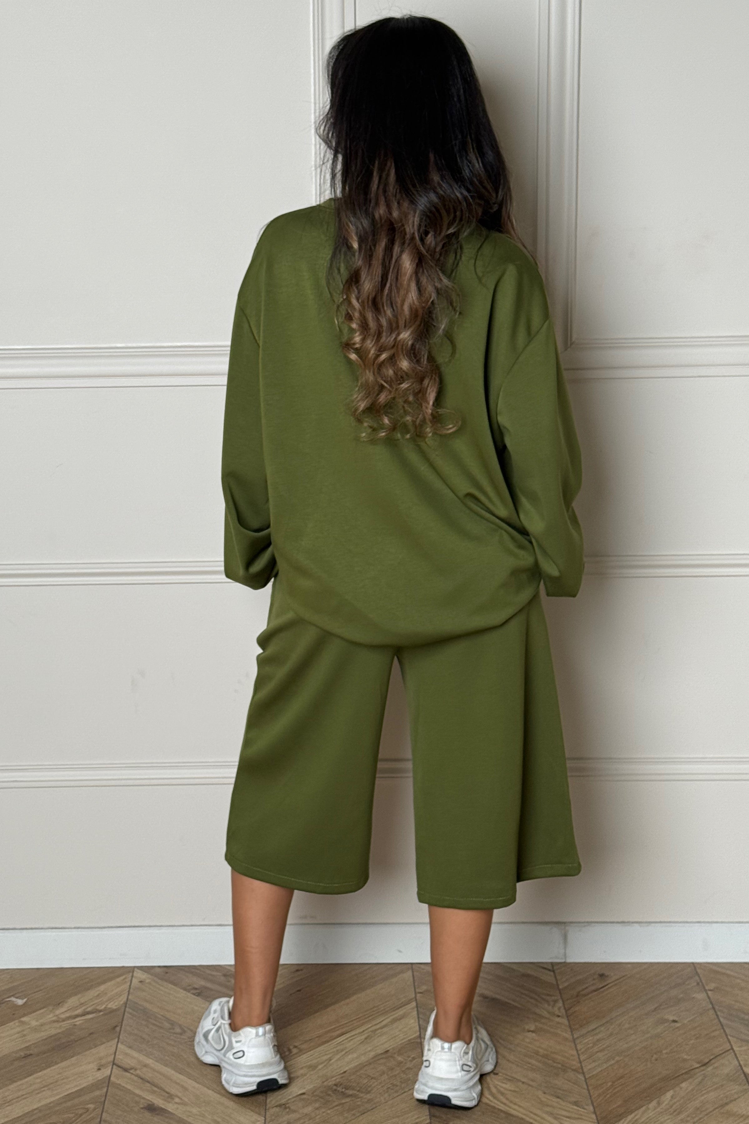 Ensemble Femme Sweat + Bermuda - Style Casual Chic Confort