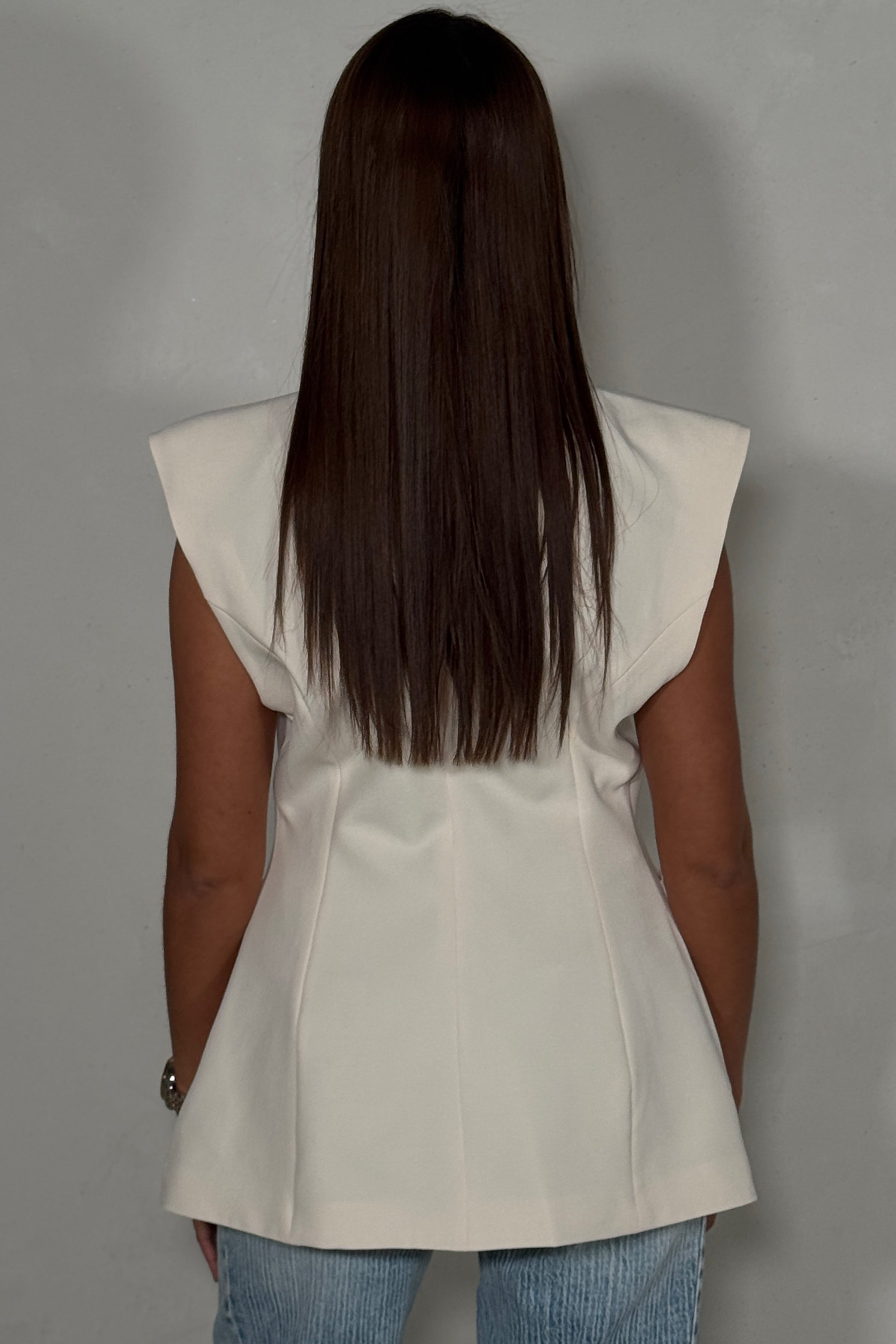 Blazer sans manches femme