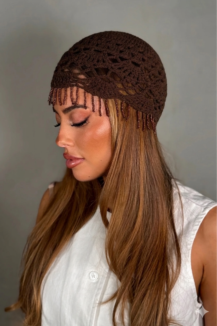 Bonnet à Franges – Accessoire Cosy & Tendance