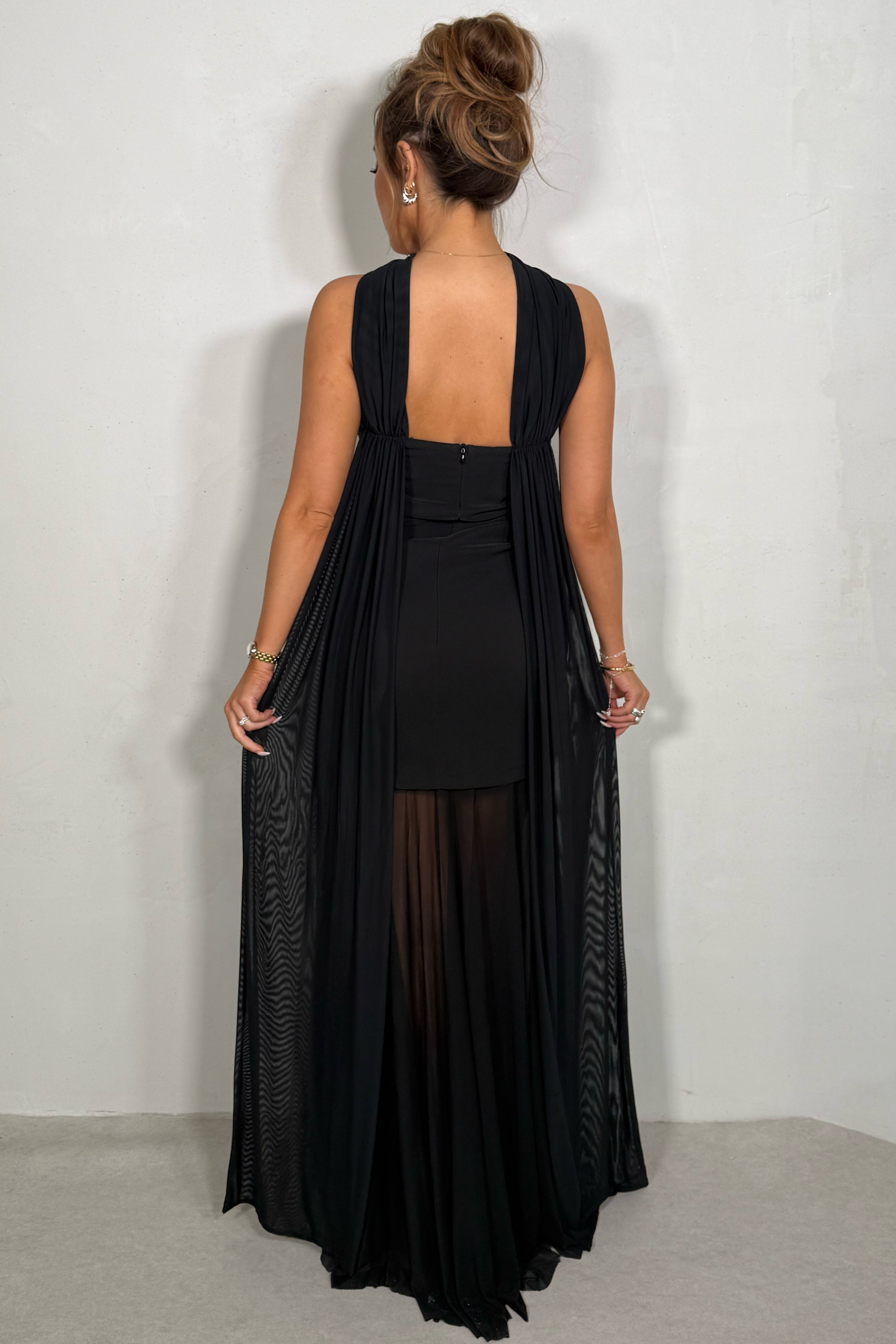 Robe bustier avec encolure femme