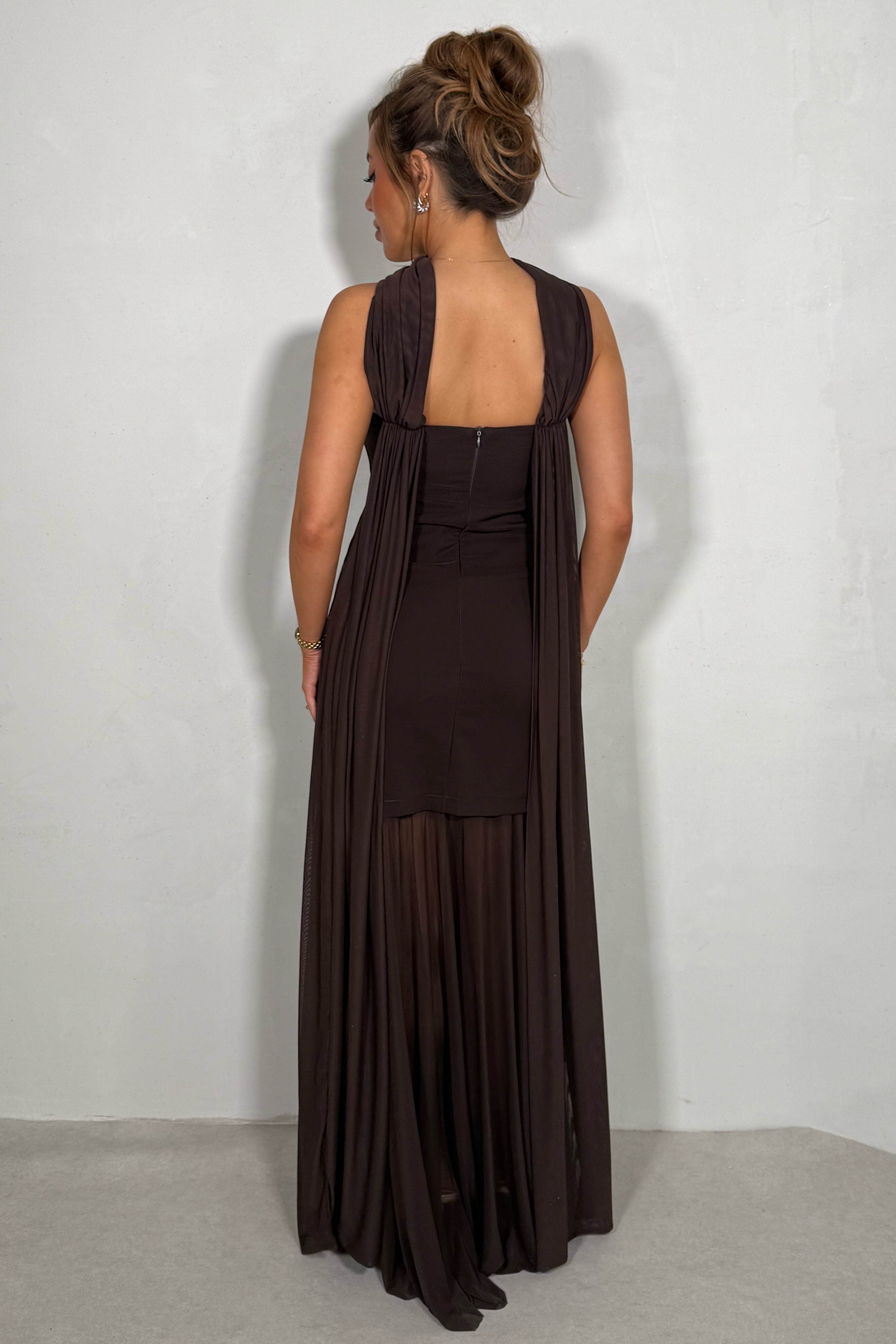 Robe bustier avec encolure femme