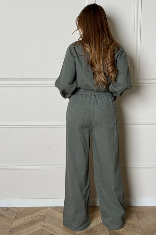 Ensemble Chemise + Jeans Oversize