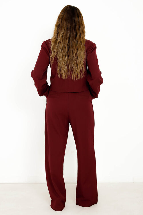 Pantalon à Pince + Poches