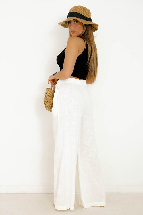 Pantalon Fluide en Lin
