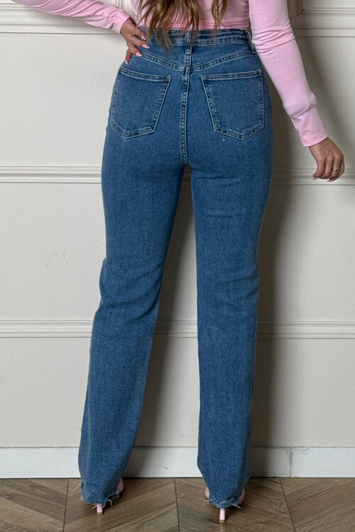 Jeans Coupe Droite Regular