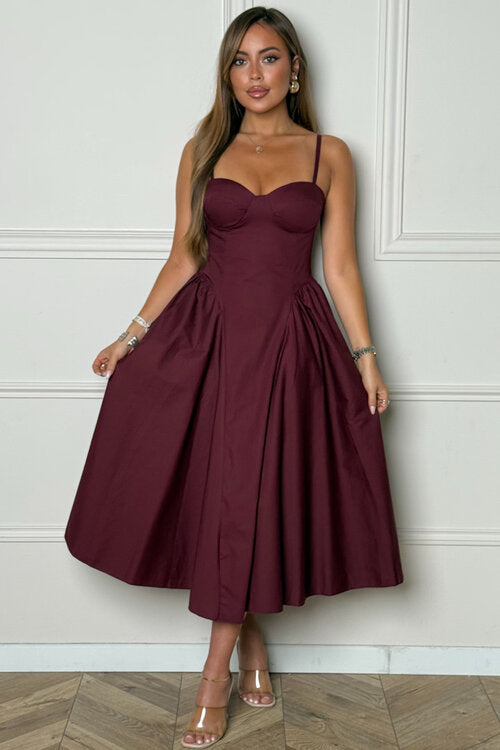 Robe Bouffantes à Coques Femme