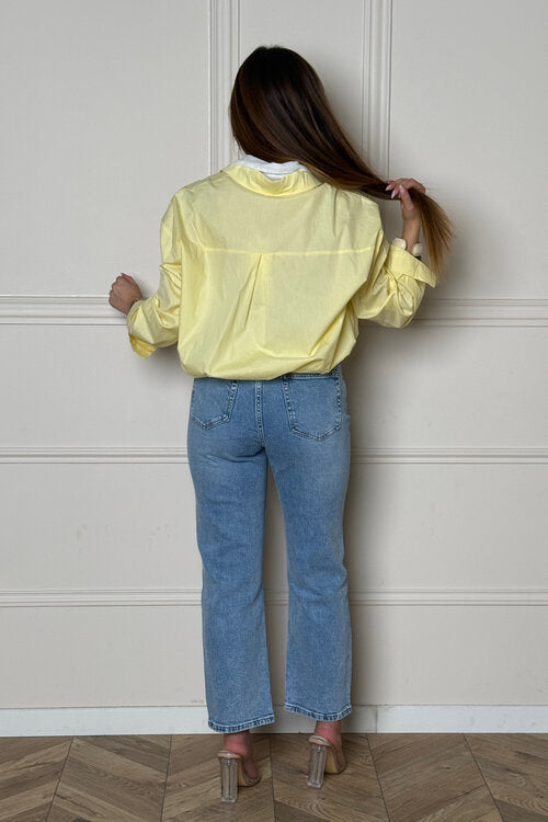 Chemise Double Intérieur Dentelle