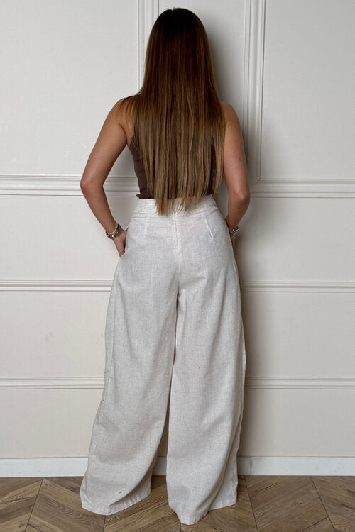Pantalon Ceinture Asymétrique