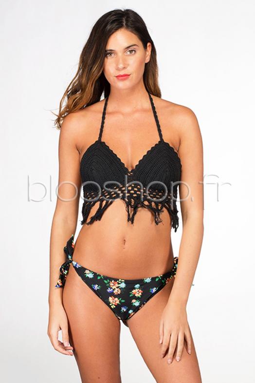 Bas Maillot de Bain Femme Noir