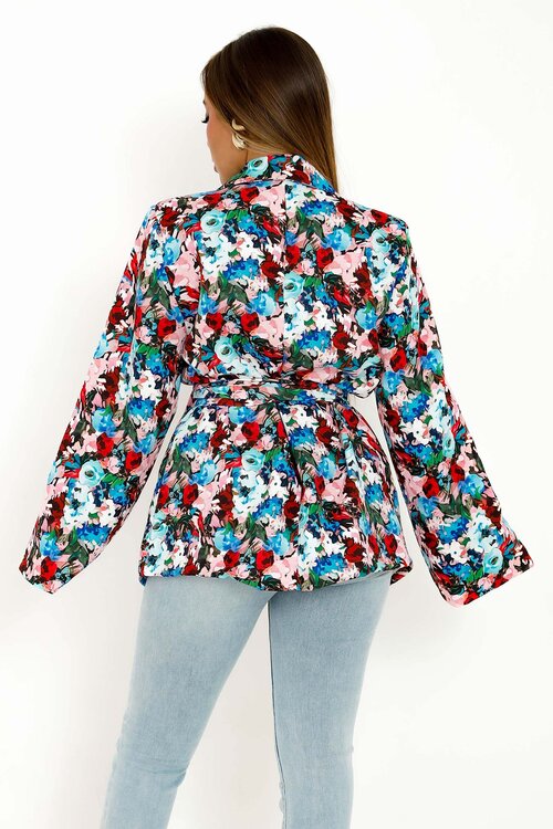 Blazer Imprimé + Ceinture
