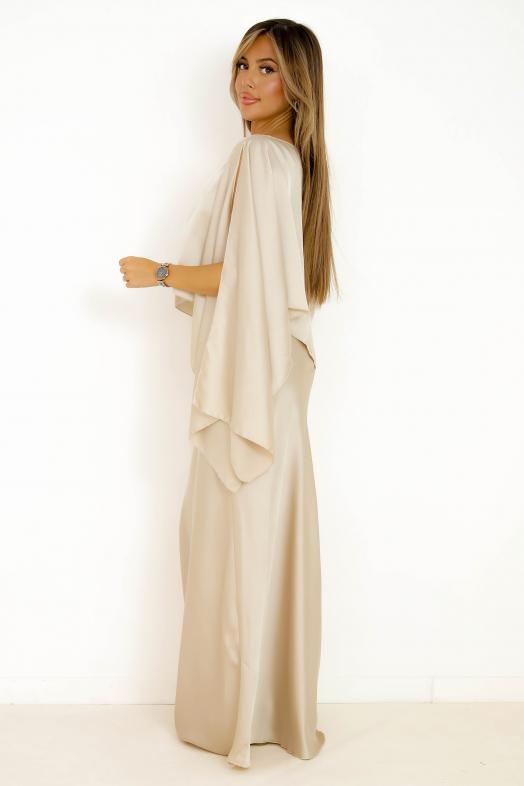 Ensemble Robe + Cape Destructurée Femme