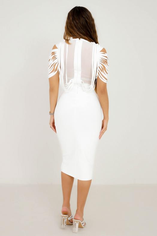 Robe à Lanières Femme