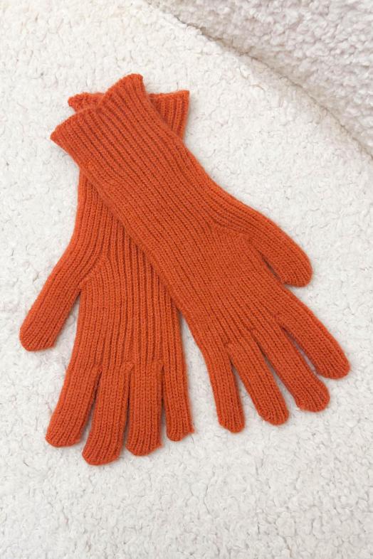 Gants Montants Femme Brique