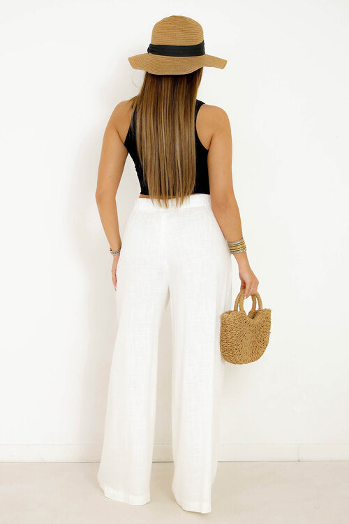 Pantalon Fluide en Lin
