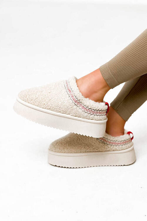 Moumoute douce moelleuse mules confort BLOOSHOP
