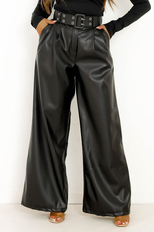 Pantalon Simili Oversize