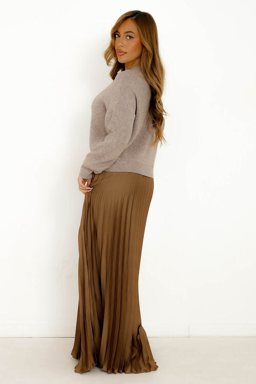 Robe Bimatière Bas Plissée Femme