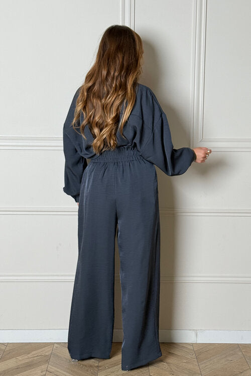 Pantalon Oversize Plissé