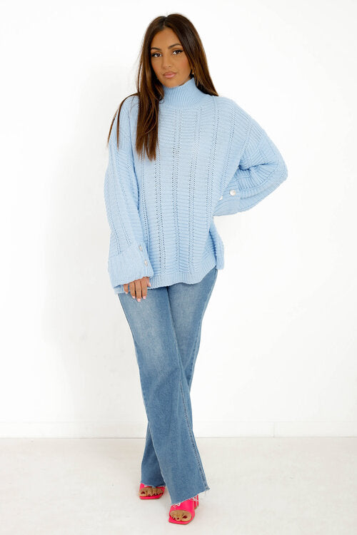 Pull Manches Boutonnées