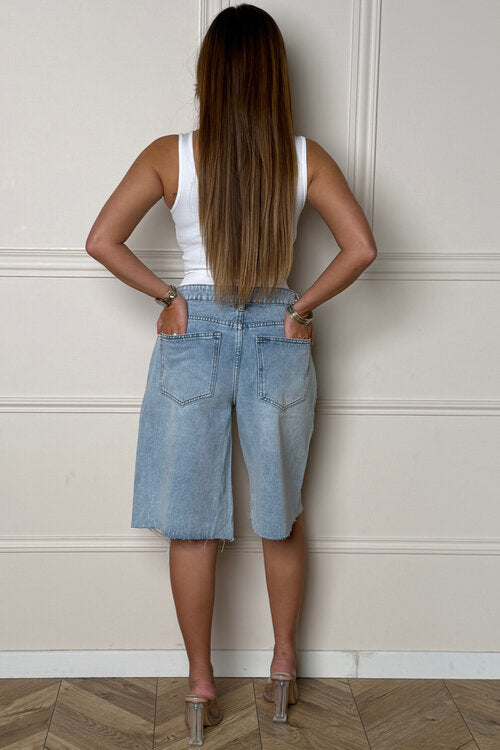 Bermuda Denim Destroy