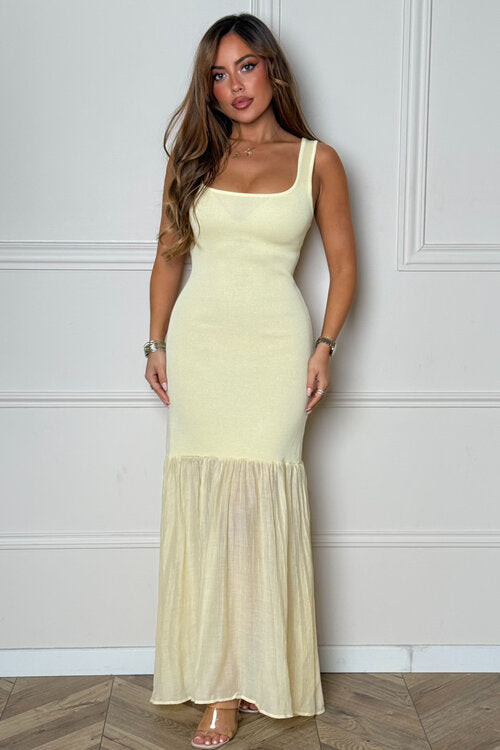 Robe Moulante Bimatière Femme