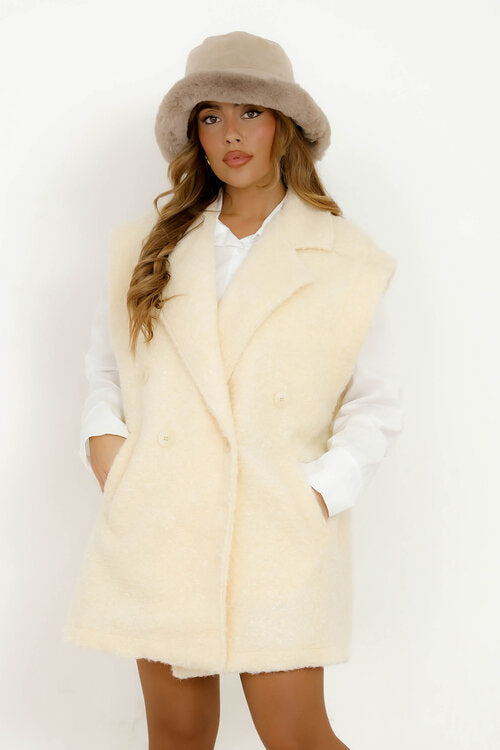 Blazer Pilou Sans Manches Femme