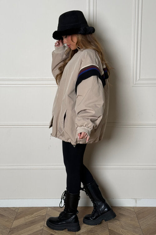 Bombers Coupe Droite + Bandes Rayés