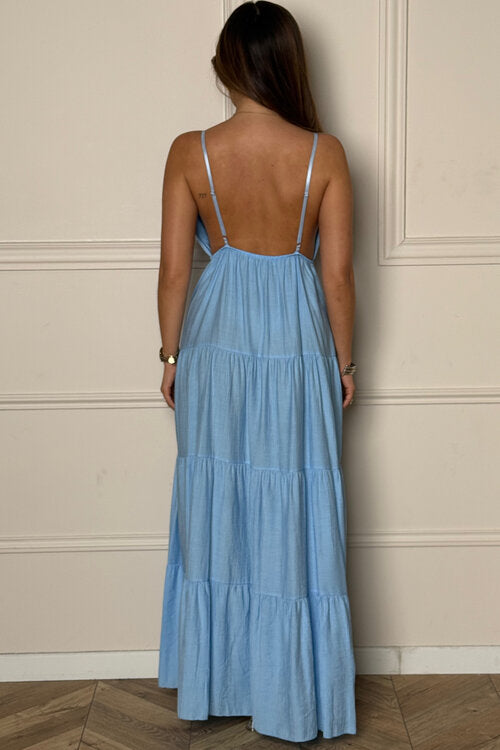 Robe à Bretelles + Bijoux Soleil Femme