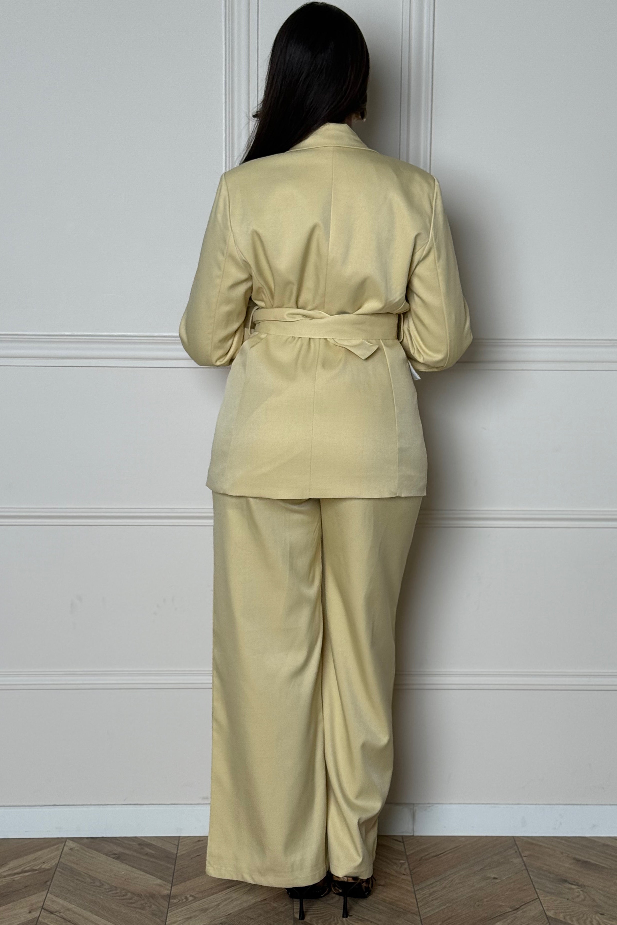 Tailleur Veste Ceinture + Pantalon